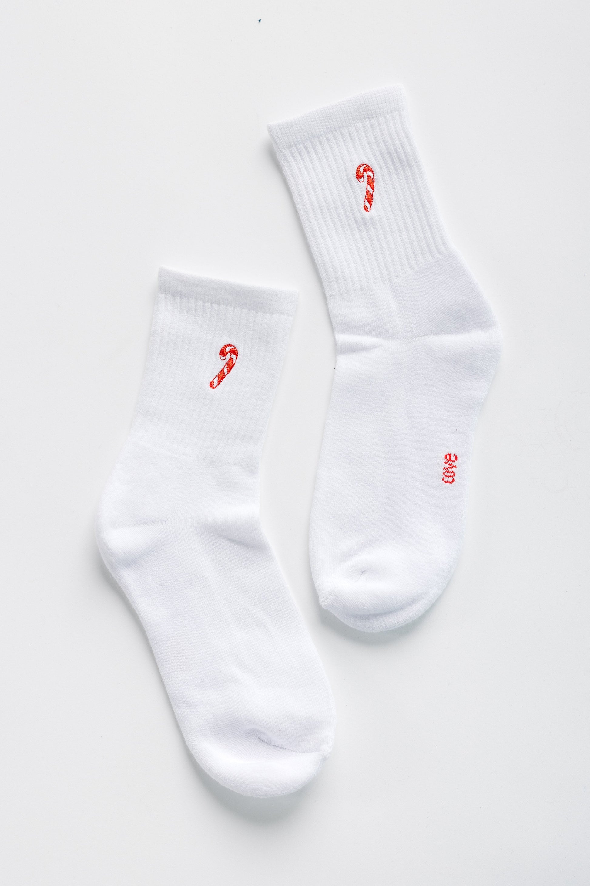 Cove Candy Cane Lane Socks WOMEN'S SOCKS Cove Accessories White OS 