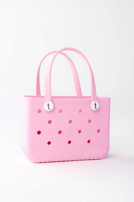 Cove Tiny Totes GIRL'S ACCESSORIES Cove Accessories Bubblegum Pink 11" x 8" x 4.5" 