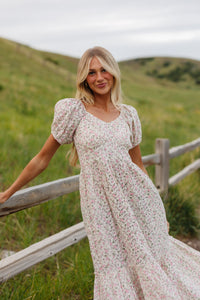 Citrus Swiss Midi Dress