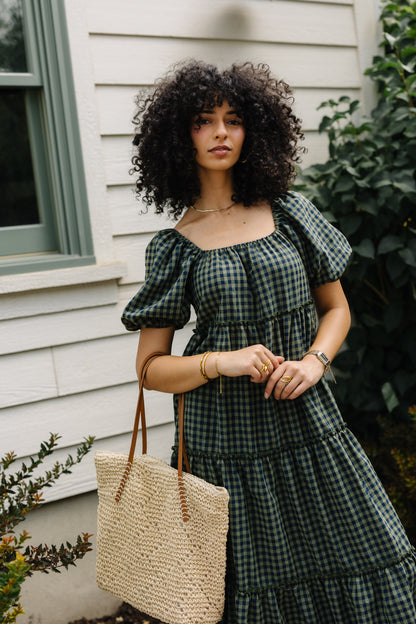 Brass & Roe Charity Gingham Dress WOMEN'S DRESS brass & roe 