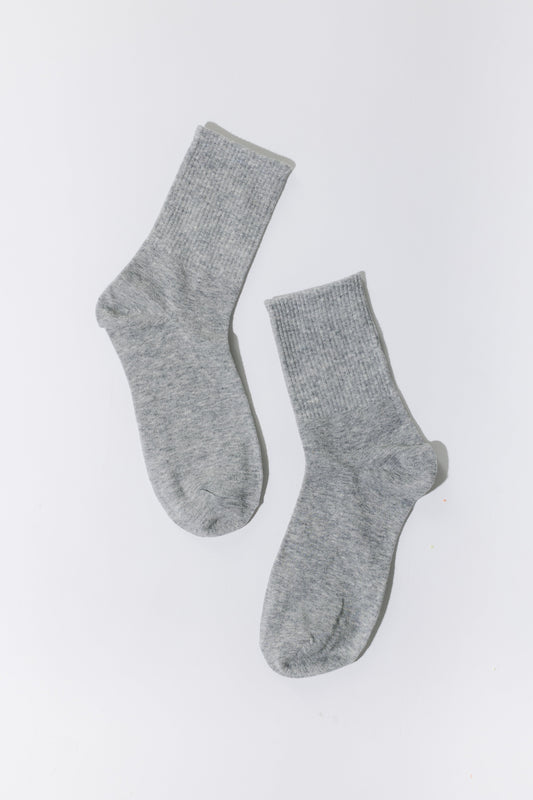 Thelma Crew Sock WOMEN'S SOCKS Called to Surf Grey OS 