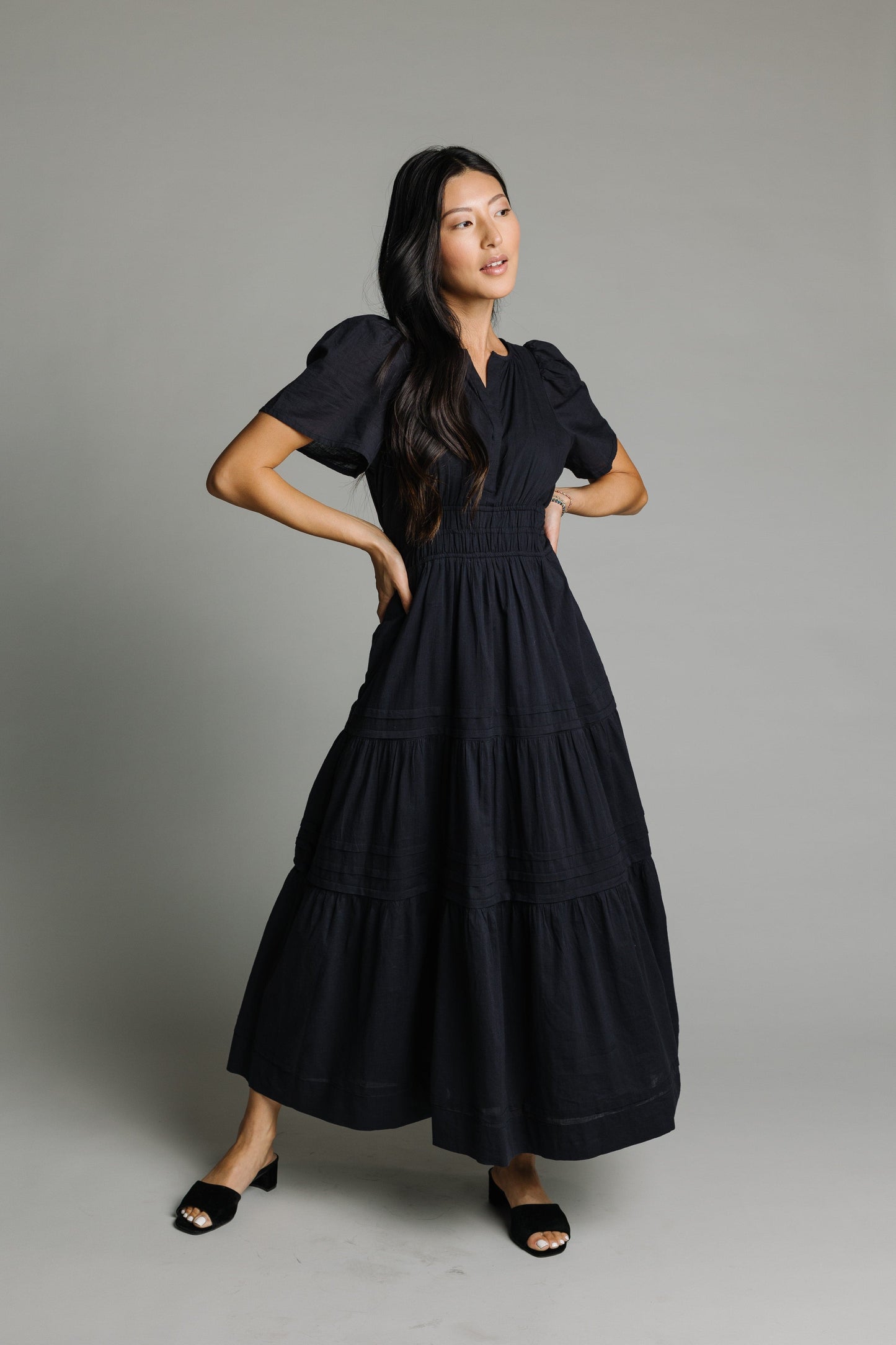 Citrus - Shae Dress WOMEN'S DRESS Citrus Black L 