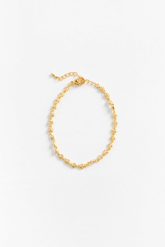 Gold Dressy Bracelet WOMEN'S BRACELET Cove Gold Plated OS 