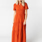 Citrus-Parkland Dress WOMEN'S DRESS Citrus Burnt Orange L 