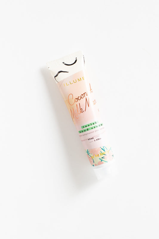 Illume - Go Be Lovely - Demi Hand Cream - Mini HAND LOTION Called to Surf Coconut Milk 