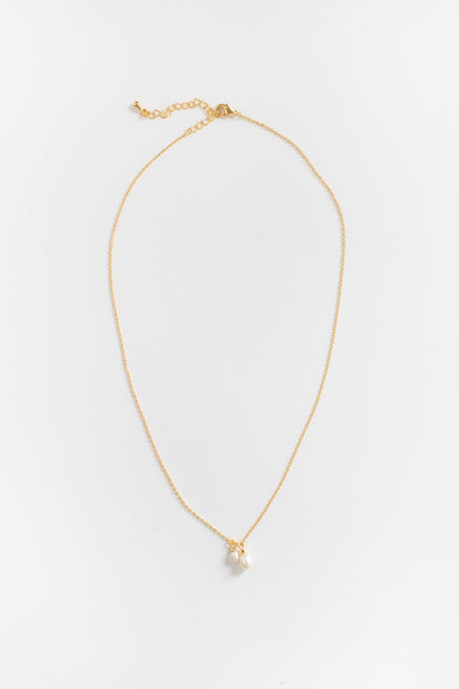 Double Pearl Necklace WOMEN'S NECKLACE Cove 