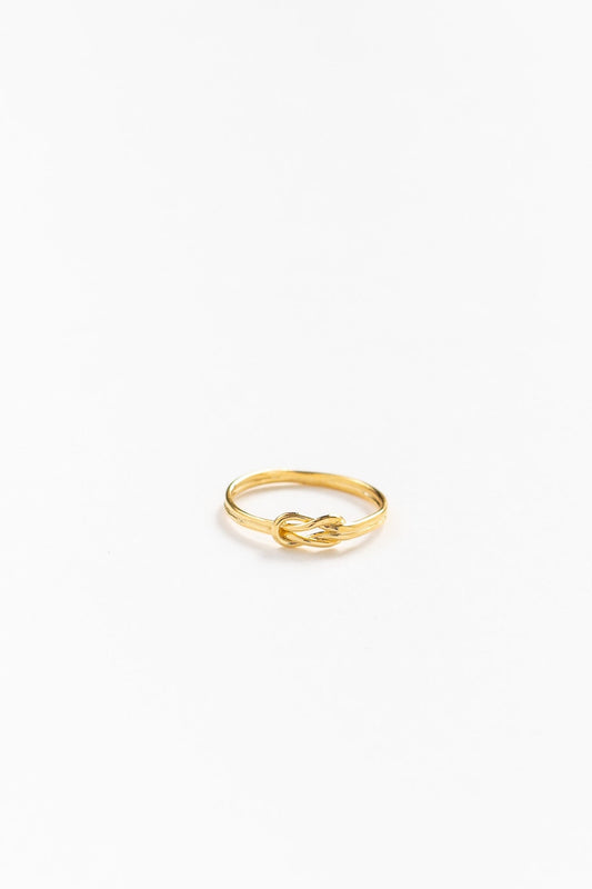 Addie Knotted Ring WOMEN'S RING Cove 6 Gold 