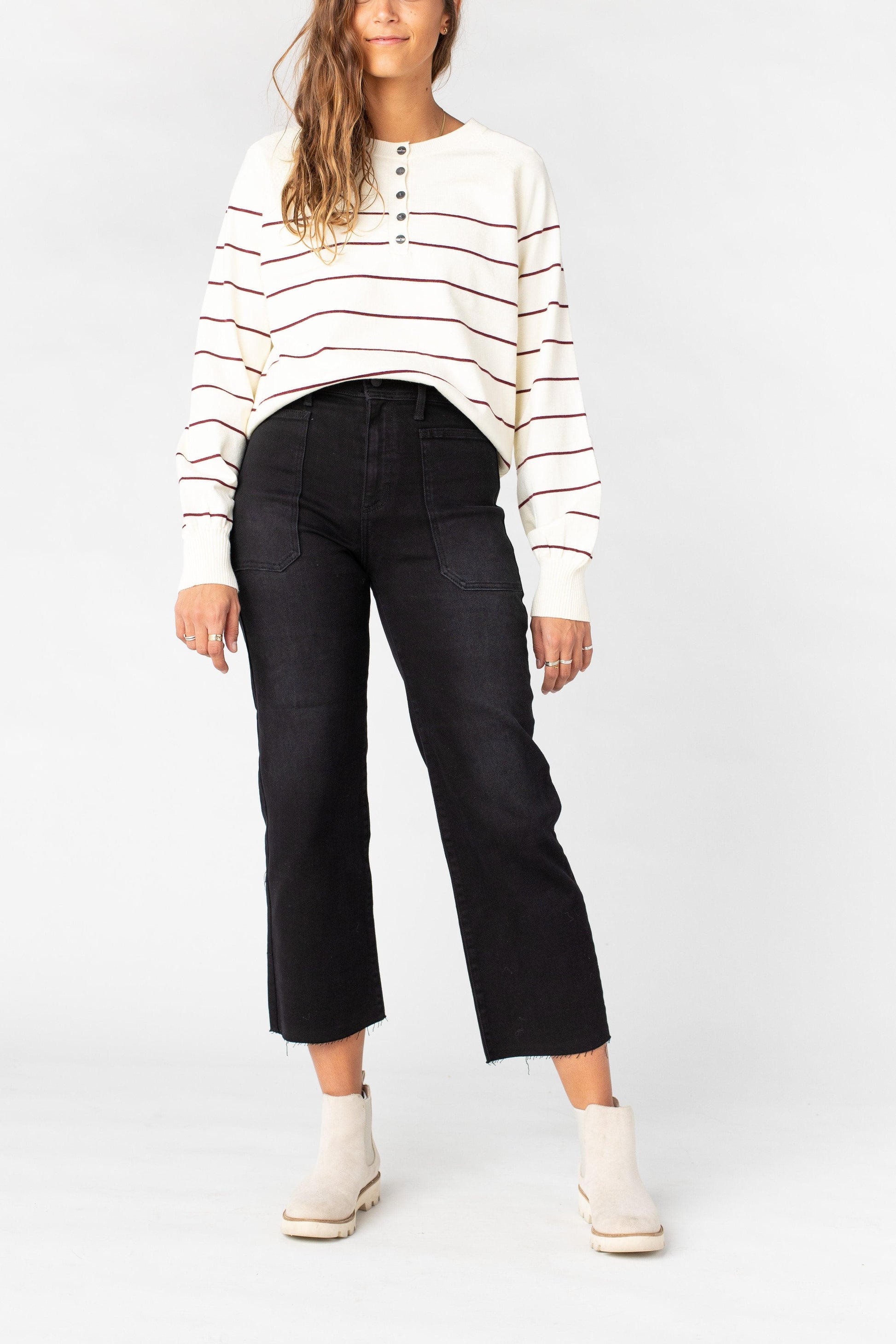 HR Utility Wide Leg Jeans – Called to Surf