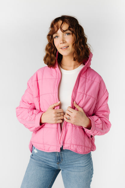 Pippie Packable Puffer Jacket WOMEN'S JACKETS Veveret Passion Fruit L 