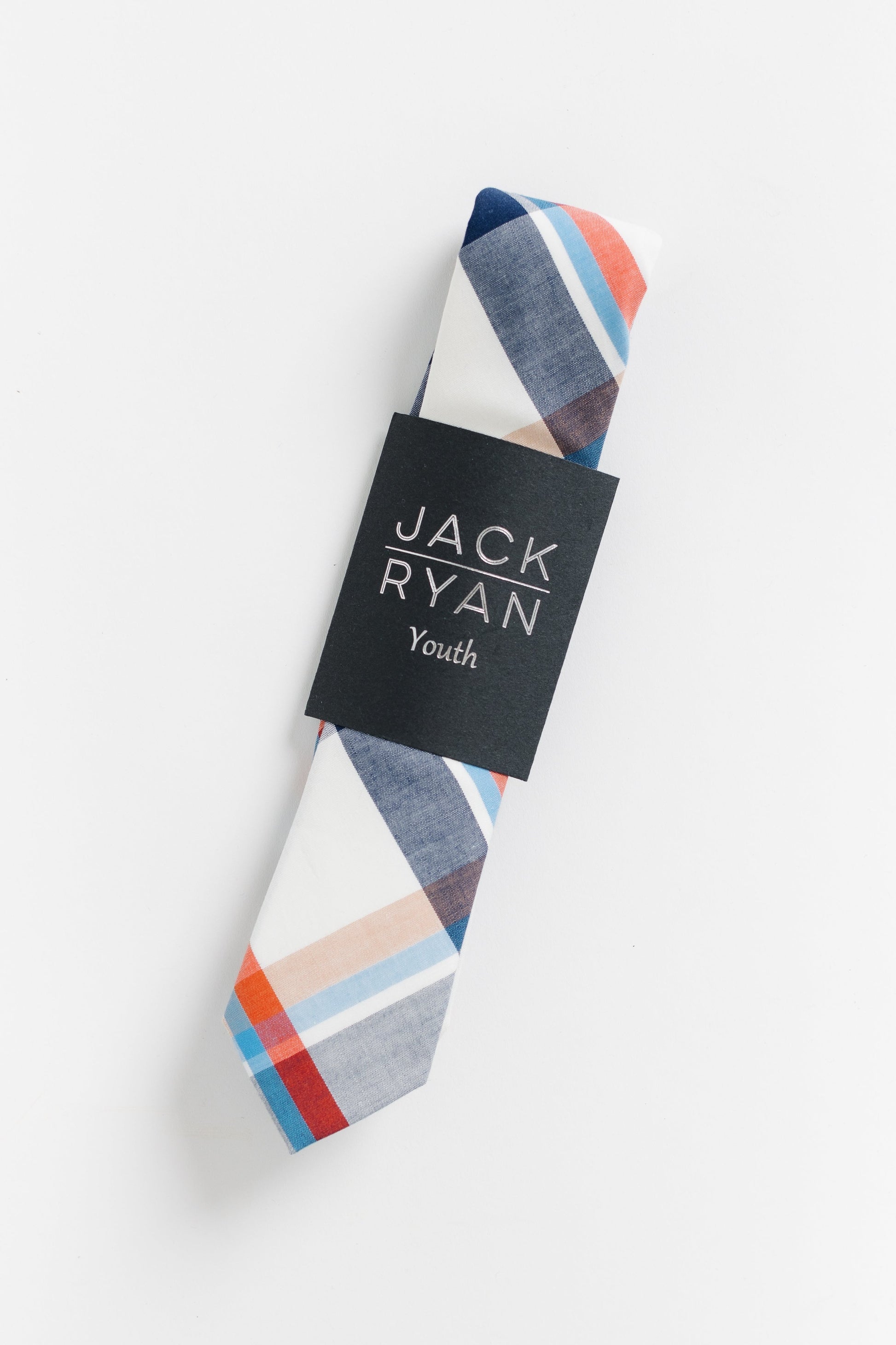 Jack Ryan Spring Collections - Harrison MEN'S TIE JACK RYAN Harrison Stripe Youth 48"L x 2"W 