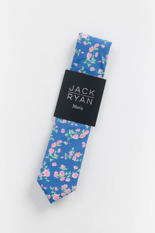 Jack Rayan Spring Collection - Gordon MEN'S TIE JACK RYAN Gordon Floral 58"L x 2.25"W 