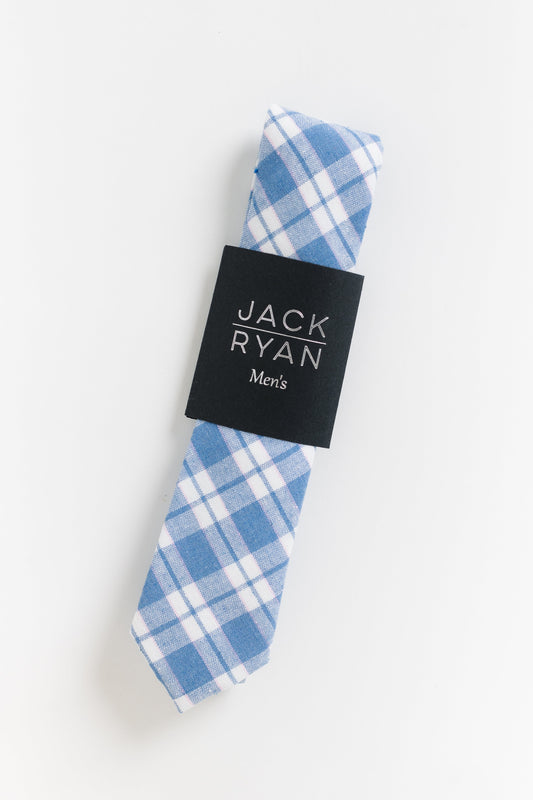 Jack Ryan Spring Collection - Brady MEN'S TIE JACK RYAN Brady Plaid 58"L x 2.25"W 