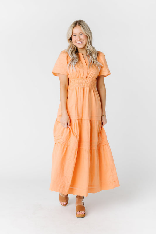 Citrus Shae Tangerine Dress WOMEN'S DRESS Citrus Tangerine L 
