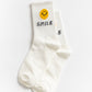 Smiley Quarter Socks WOMEN'S SOCKS brass & roe 