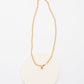 Kendra Bead Necklace WOMEN'S NECKLACE Cove Gold 4mm 16"