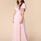 Mila Satin Dress - Dusty Pink Bridesmaid Dress Arbor 