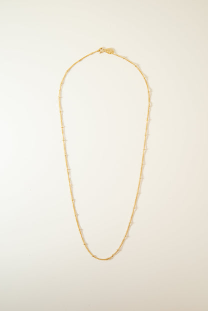 Beaded Gold Chain WOMEN'S JEWELRY Cove 