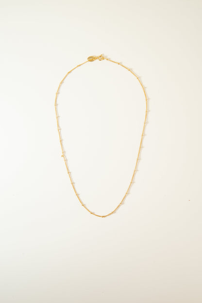 Beaded Gold Chain WOMEN'S JEWELRY Cove 