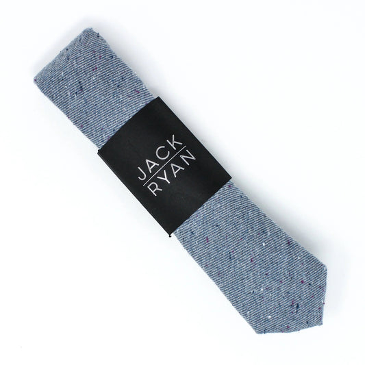 Jack Ryan - Clark Textured Tie - Men's and Kid's Blue Shopify Called to Surf 