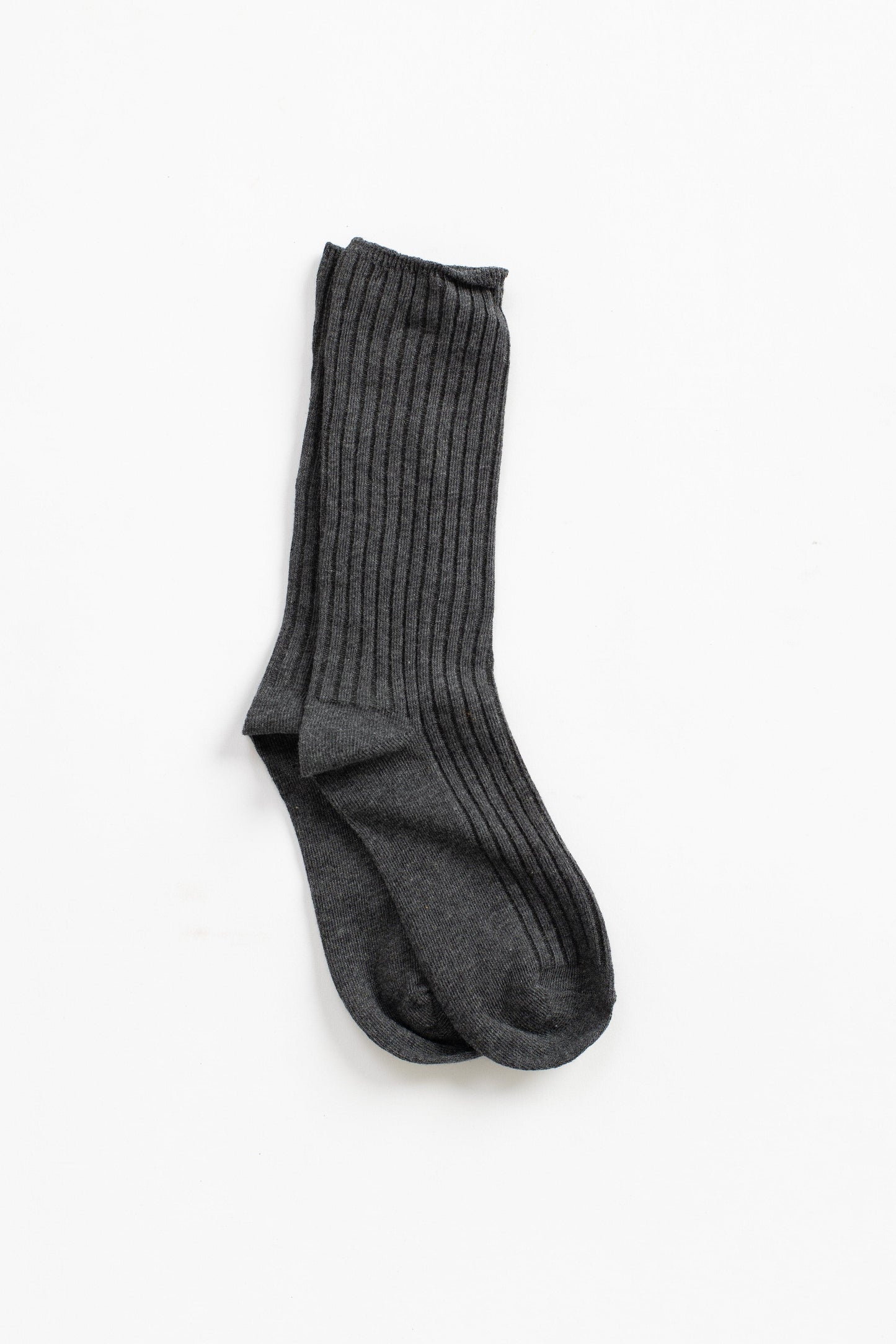 Sandhill Ribbed Socks WOMEN'S SOCKS Ali Express Charcoal OS 